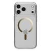 SPIGEN futerał ULTRA HYBRID MAG kompatybilny z MagSafe do IPHONE 17 Pro clear gold