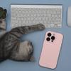 Etui na iPhone 18 Pro / 17 Pro Silicone 2mm (camera protection) pudrowy róż