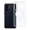 Etui na Samsung A57 Go Orange zgodne z MagSafe transparentne