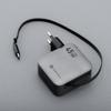 Ładowarka sieciowa do telefonu Forcell F-Energy GaN USB C + zwijany kabel USB C PD QC4.0 3A 45W VT-R5 szara