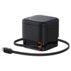 BASEUS ładowarka indukcyjna 2w1 kompatybilna z MagSafe 3A 20W BS-W531 czarna