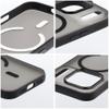 Etui na iPhone 18 Pro / 17 Pro Flexline Mag Cover zgodne z MagSafe czarne