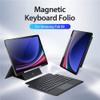 DUX DUCIS etui DK składane z klawiaturą bezprzewodową do SAMSUNG Tab S9/S9FE/S10FE czarne