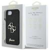 GUESS futerał do IPHONE 16e (SE 4 2025) GUHCPSE4HG4SGK (Fixed Glitter Big 4G) czarny