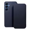 Etui z klapką na Samsung S25 PLUS Dual Pocket Book granatowe
