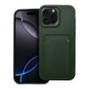 Futerał do iPhone 16 PRO MAX Card Case zielony