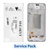 ServicePack Wyświetlacz LCD SAMSUNG A36 5G A366B Purple GH82-36841D