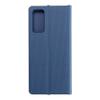 Etui z klapką na Samsung S20 FE / S20 FE 5G Luna Book Carbon niebieskie