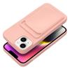 Futerał CARD CASE do IPHONE 14 różowy