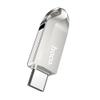 Pendrive 32GB USB 3.0 (USB A + USB C) Hoco UD8 nikiel