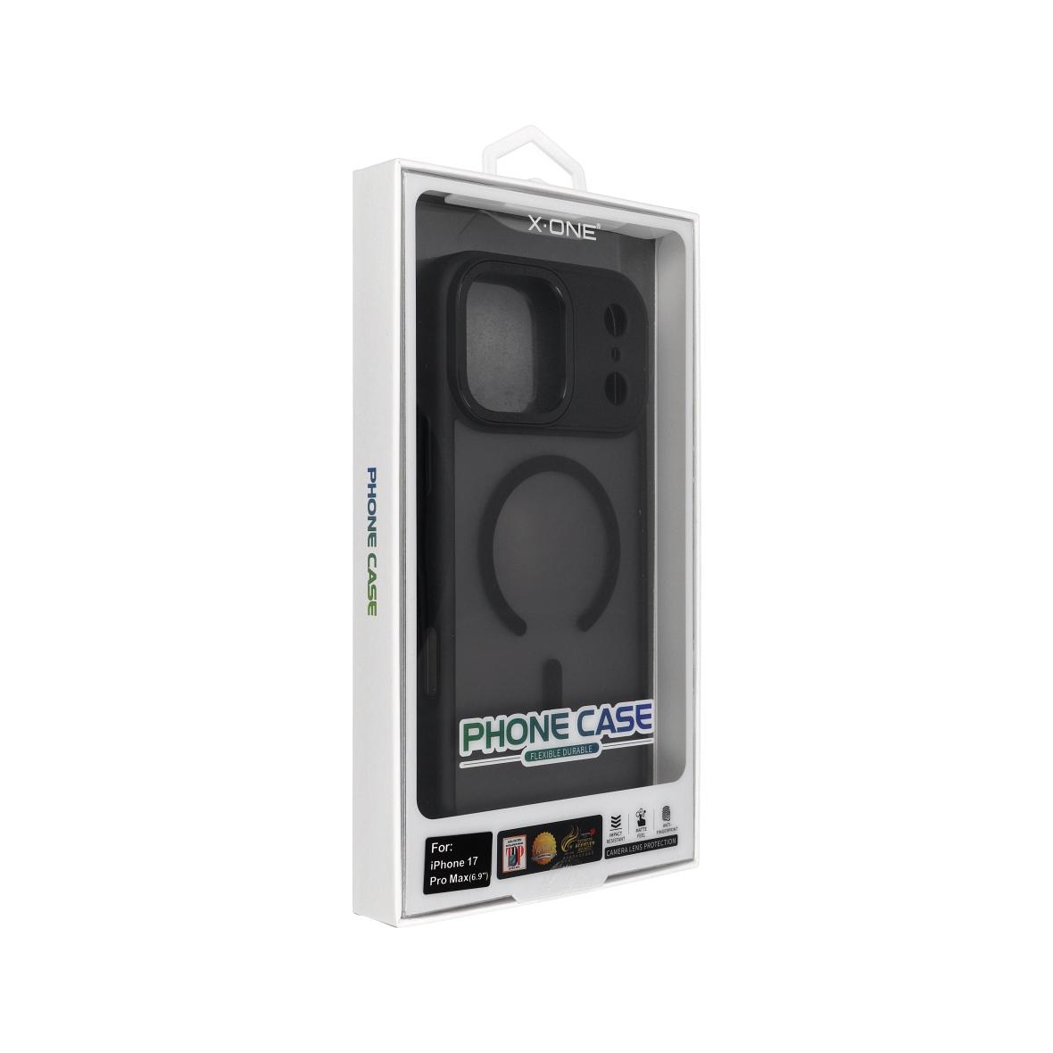 Futerał X-ONE Dropguard Magnetic Case Air (kompatybilny z MagSafe) - do Apple iPhone 17 Pro Max czarny