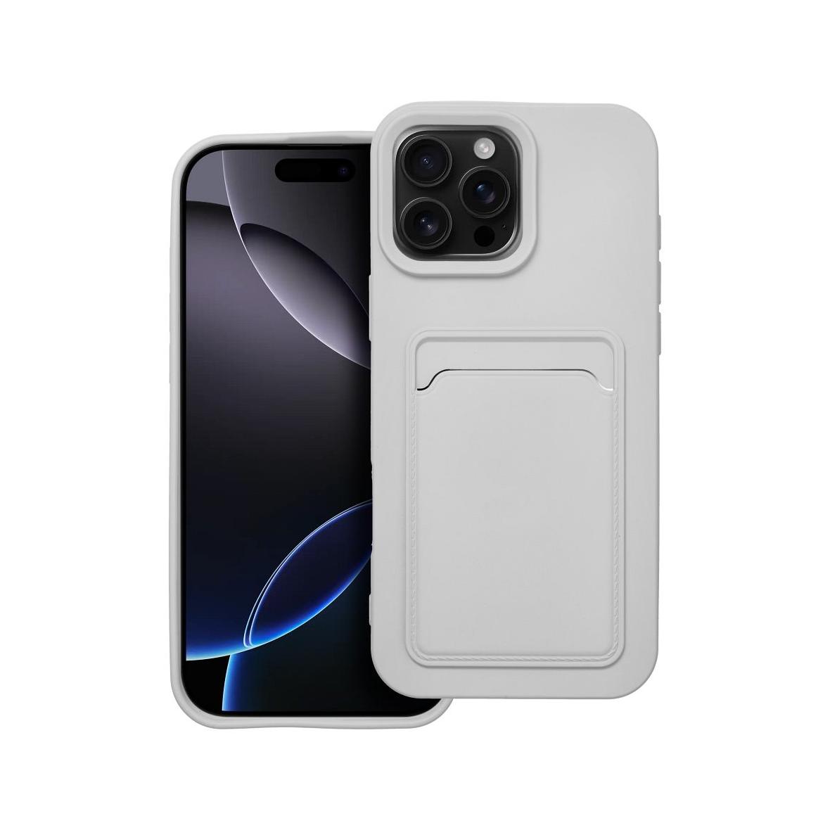 Futerał do iPhone 16 PRO MAX Card Case biały