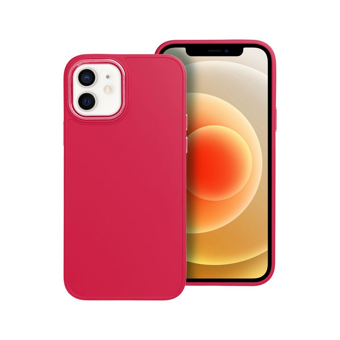 Futerał do iPhone 12 / 12 PRO Frame magenta