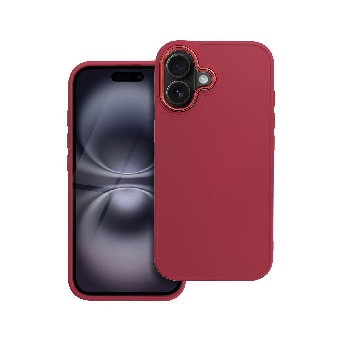 Futerał do iPhone 16 Frame magenta