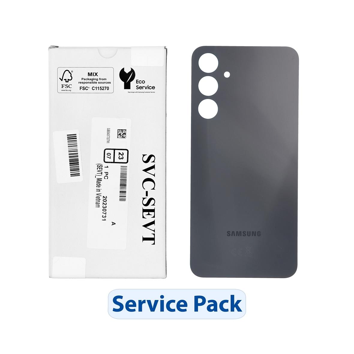 ServicePack klapka bateri / obudowa tylna do SAMSUNG A16 5G A166B Black GH82-36030A