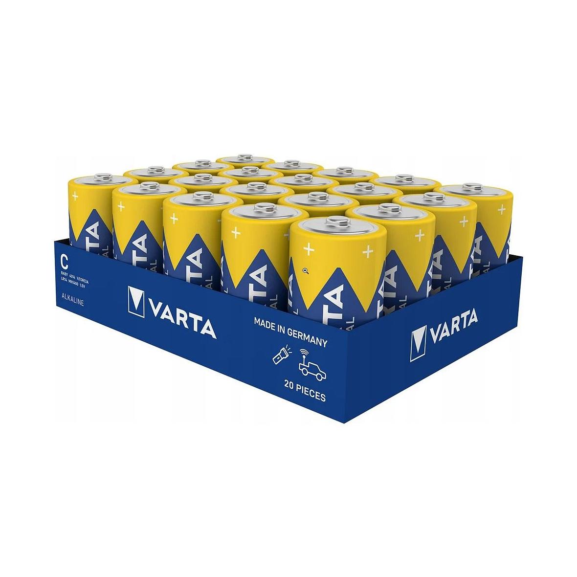VARTA bateria alkaliczna R14 (Typ C) Industrial Pro 20 szt