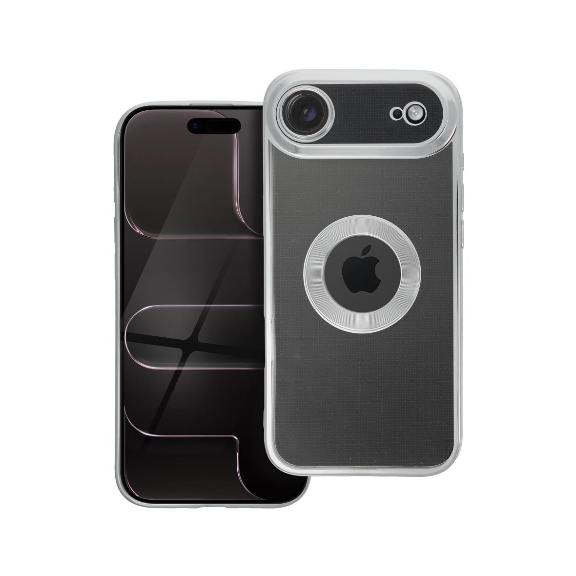 Futerał do iPhone 17 AIR Glam srebrny