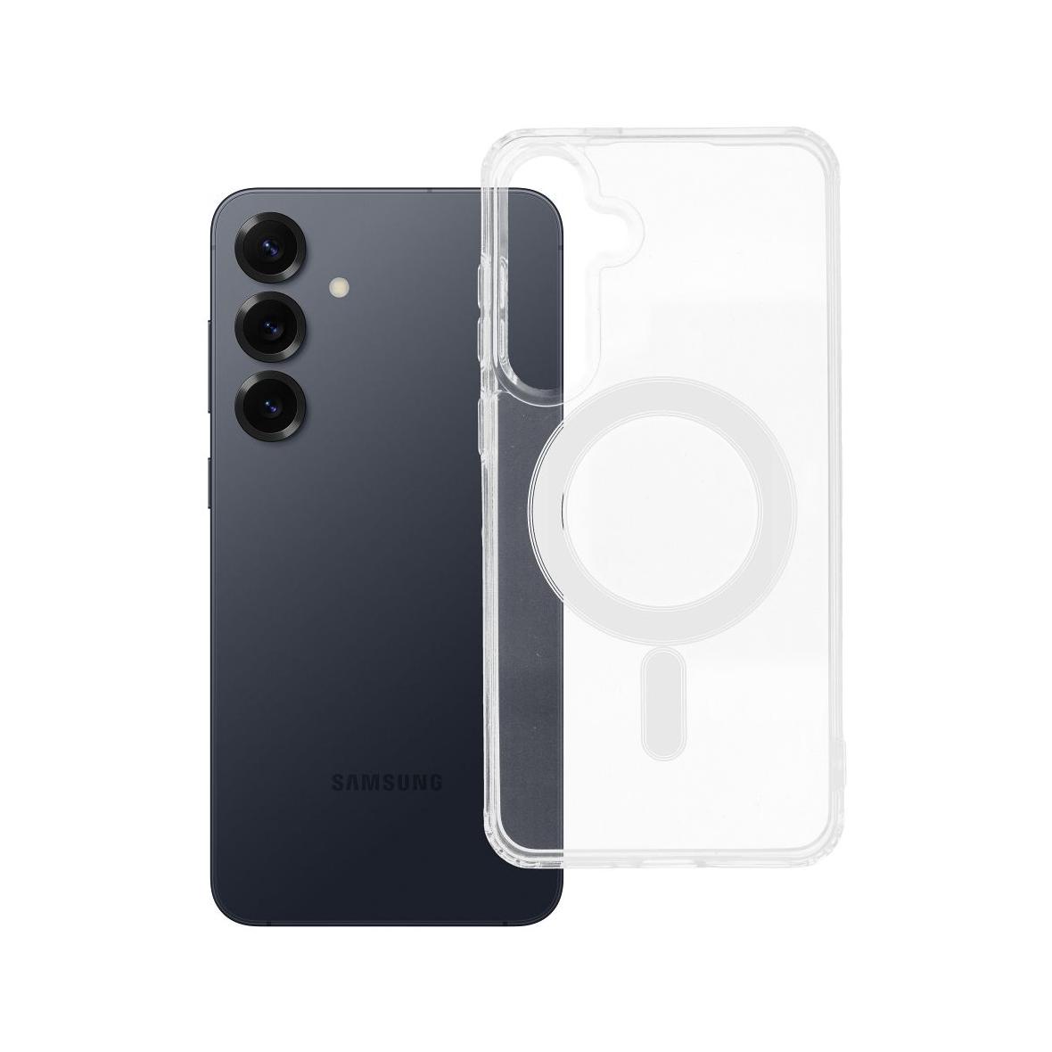 Futerał do Samsung S25 PLUS Clear Mag Cover (STR) zgodny z MagSafe transparentny
