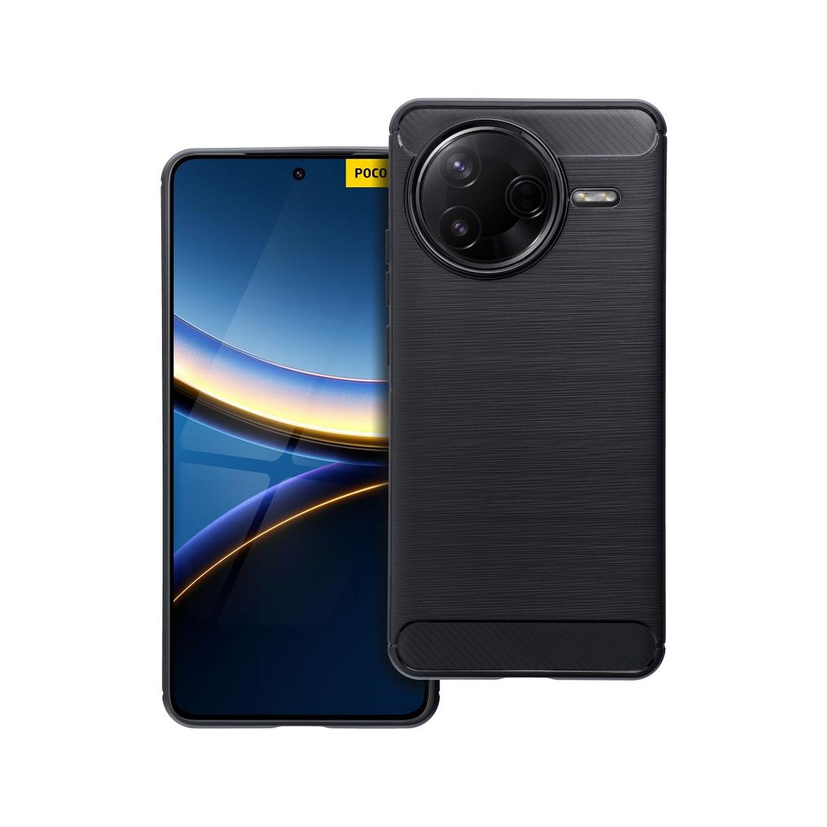 Futerał do Xiaomi Poco F7 PRO Carbon czarny