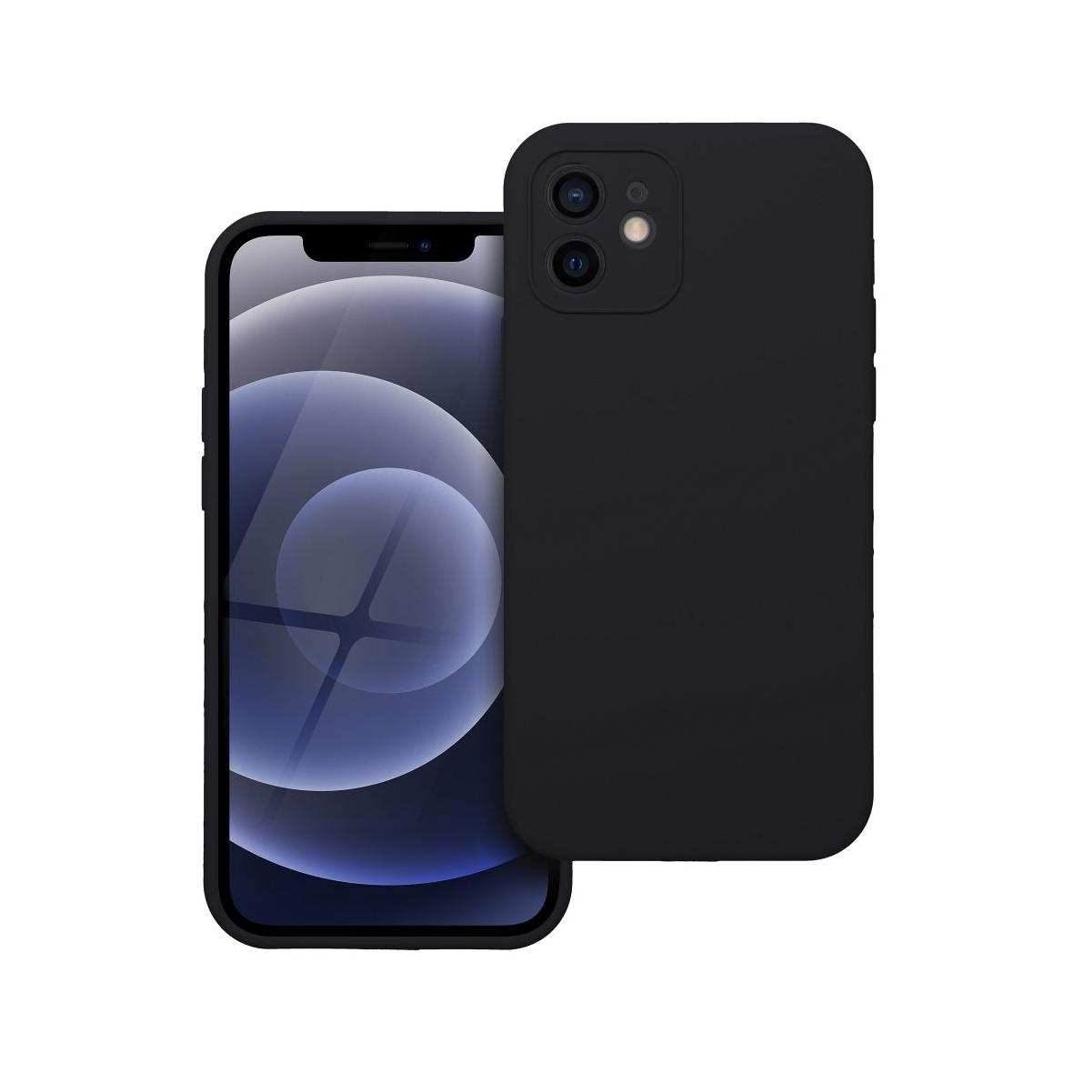 Futerał do iPhone 12 Silicone 2mm czarny