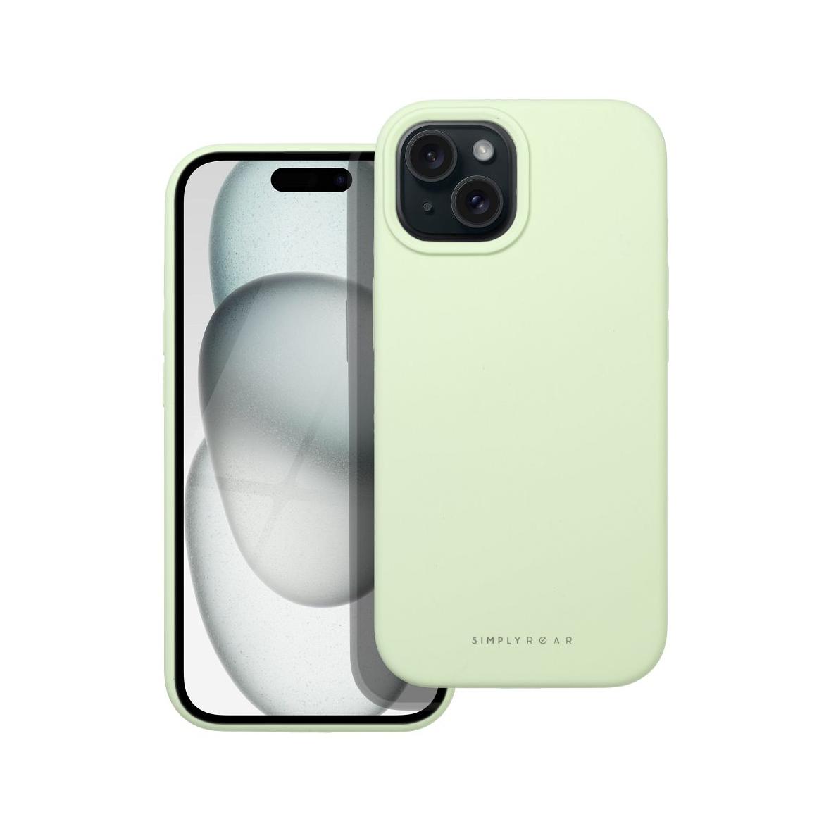 ROAR futerał CLOUD SKIN do IPHONE 15 Jasnozielony