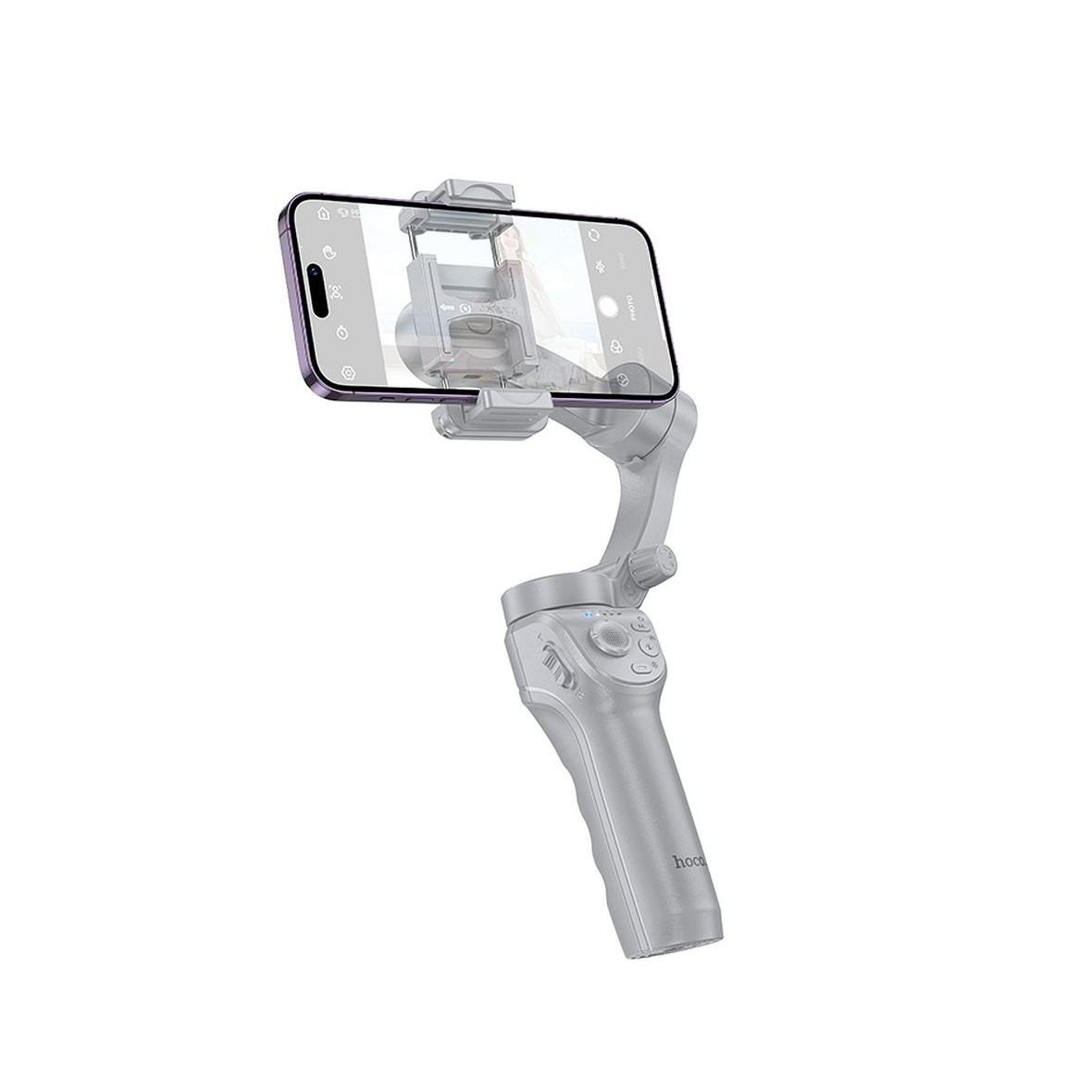 Gimbal z 3-osiową stabilizacją Hoco K24 szary