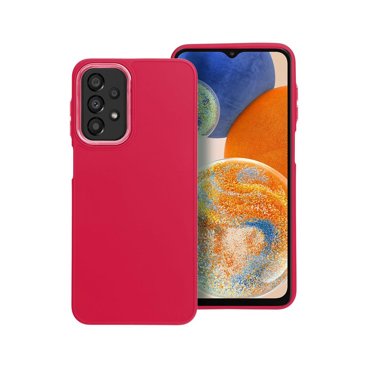 Futerał do Samsung A23 5G Frame magenta