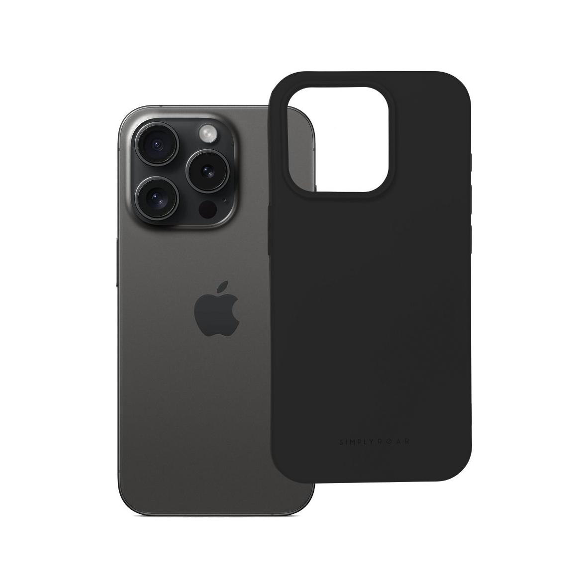 ROAR futerał SPACE do IPHONE 15 Pro Czarny