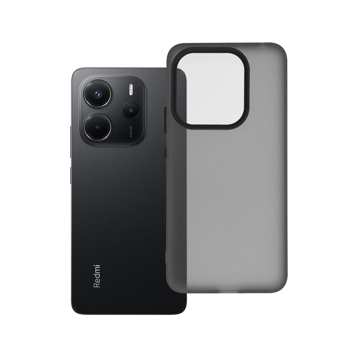 Futerał do Xiaomi Redmi NOTE 14 4G (GLOBAL - 164,84mm x 78,15mm x 8,16mm) Sappy czarny
