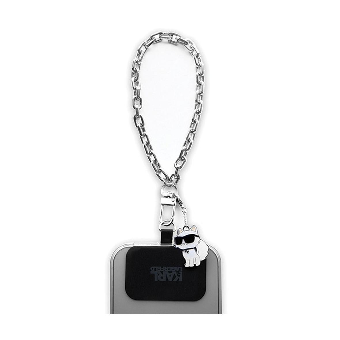 KARL LAGERFELD zawieszka KLUCHCSKPK (Wrist Chain Choupette) srebrny