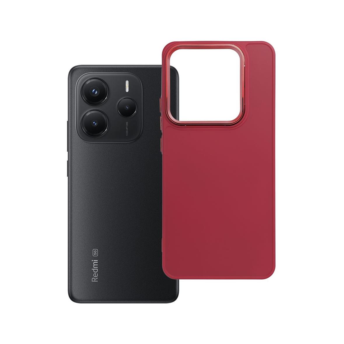 Futerał do Xiaomi Redmi Note 14 5G Frame magenta