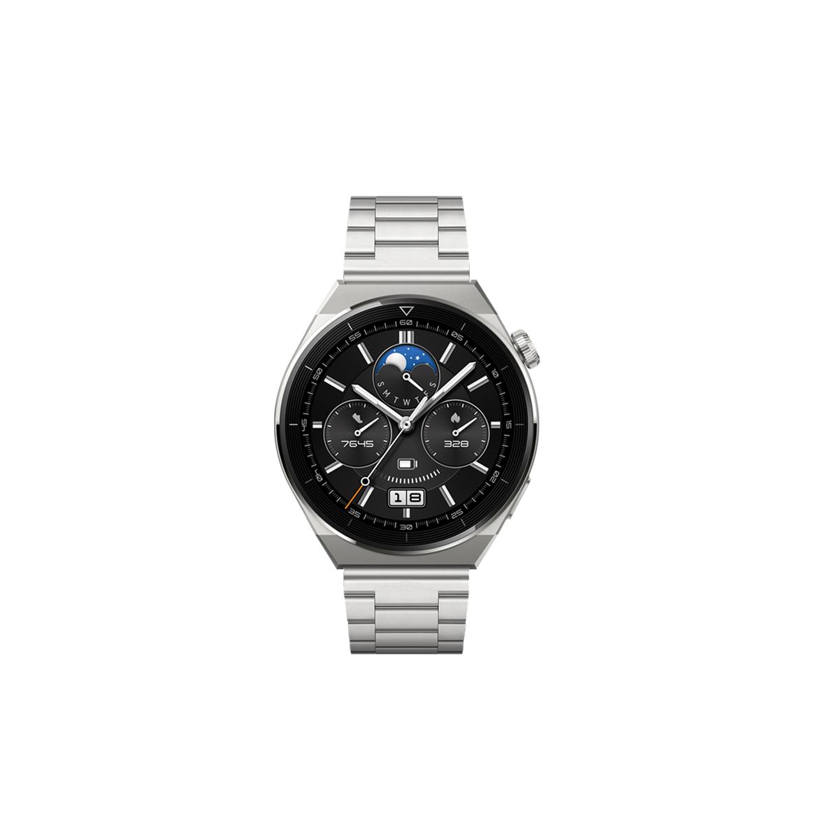 Pasek do Samsung Galaxy Watch Forcell F-Design FS06 zatrzask stal 20 mm srebrny