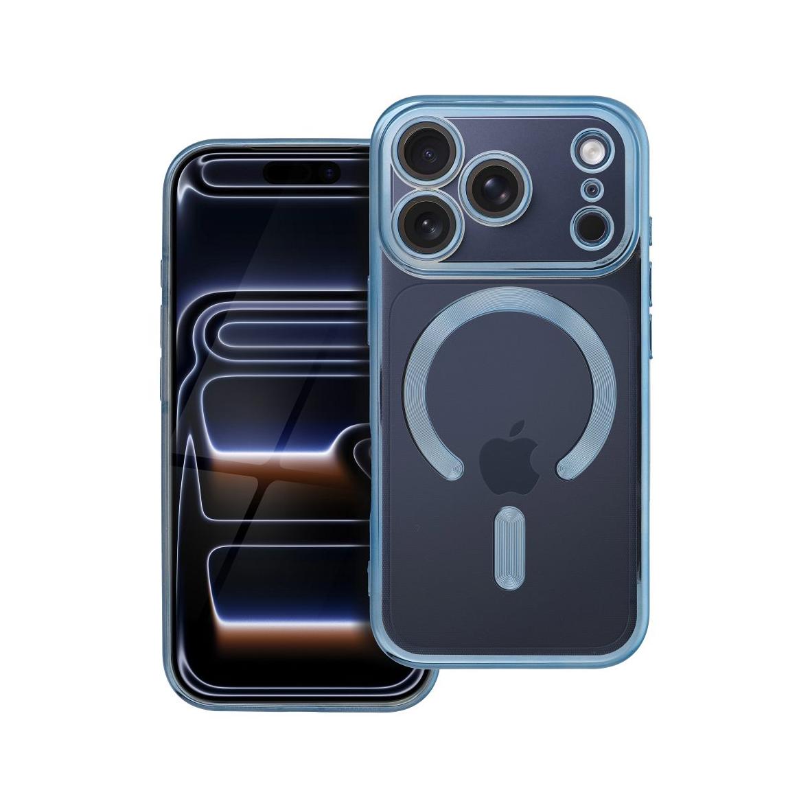 Futerał do iPhone 17 PRO Electro Mag Cover zgodny z MagSafe niebieski
