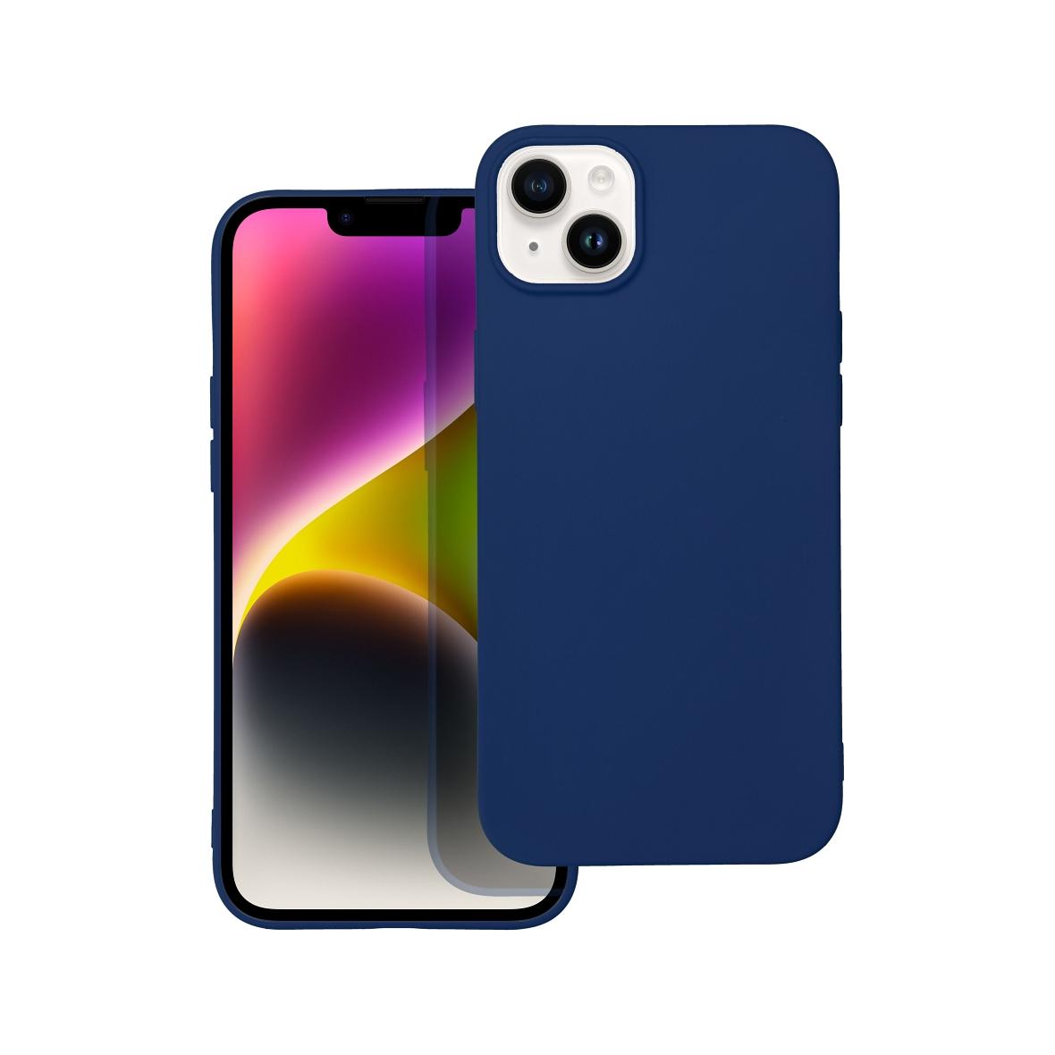 Futerał Soft do iPhone 14 PLUS ciemny niebieski