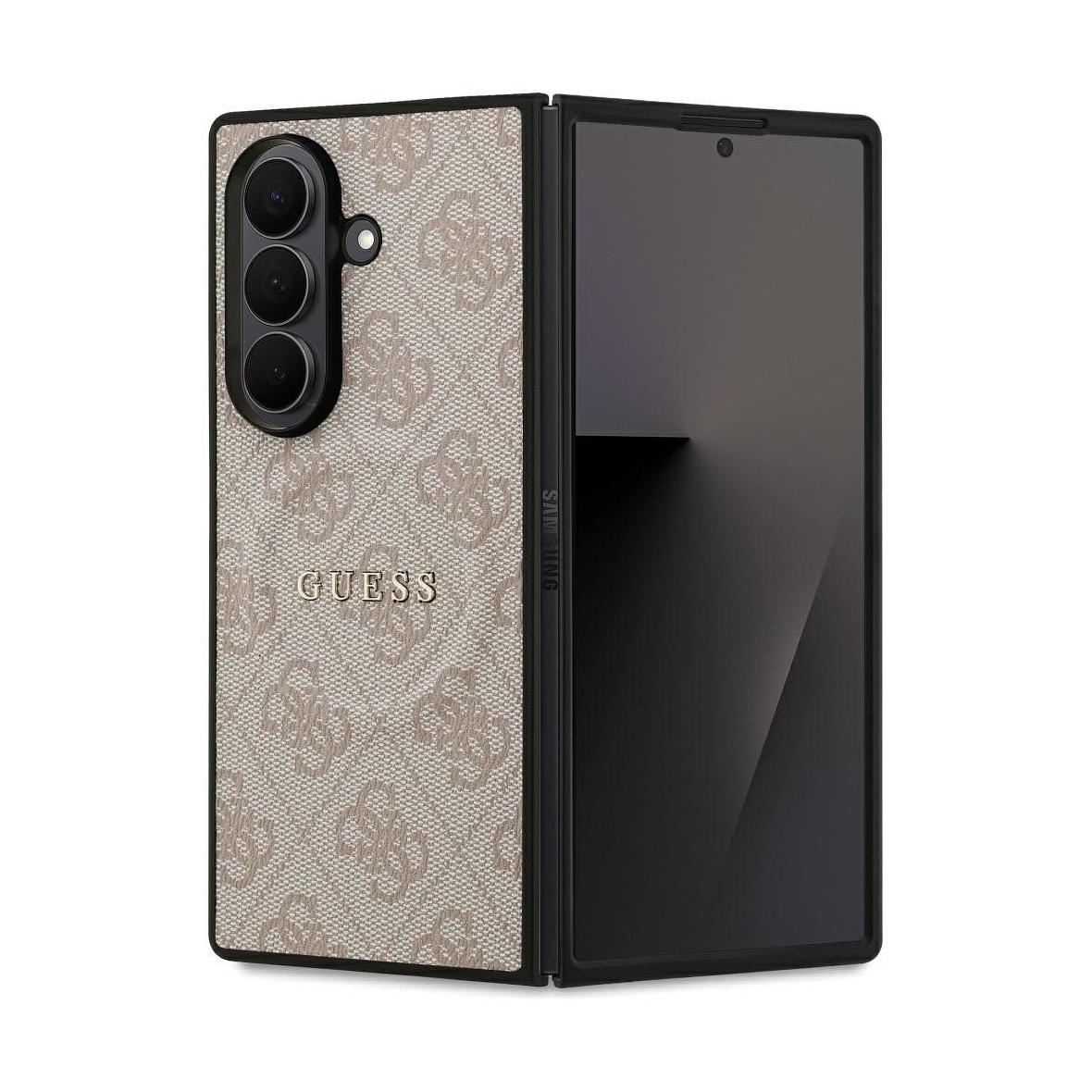 GUESS futerał do SAMSUNG Z Fold7 GUHMZFD7P4MSEGCP (Magnetic 4G PU W/ Classic) różowy