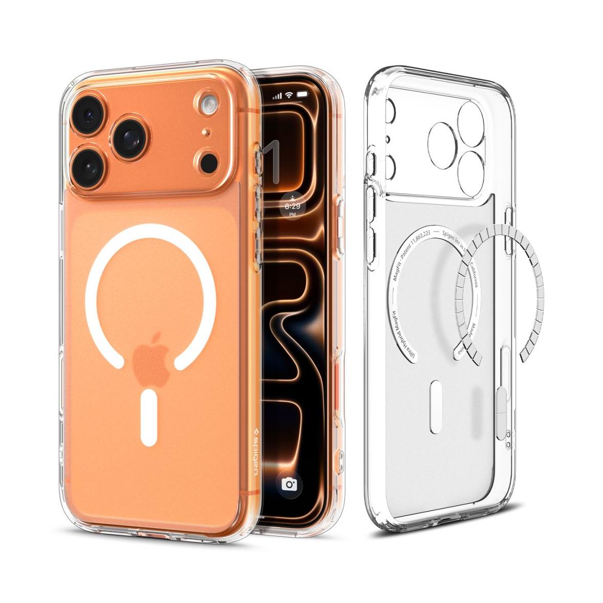 SPIGEN futerał ULTRA HYBRID MAG MAGSAFE IPHONE 17 PRO MAX FROST WHITE