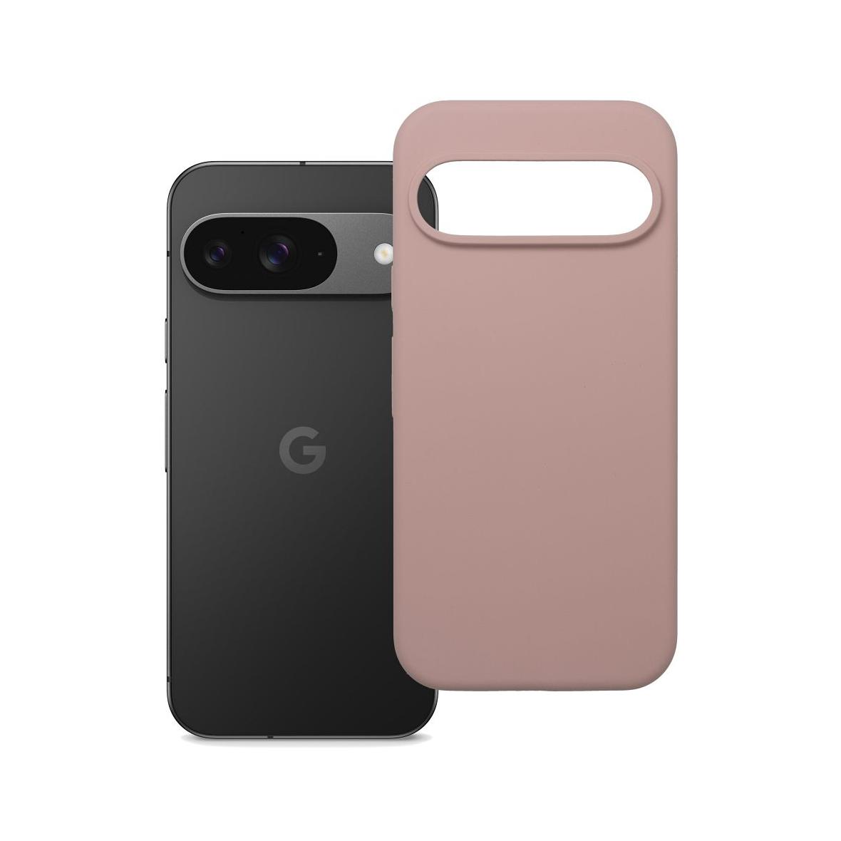 Futerał do Google Pixel 9 Silicone 2mm pudrowy róż