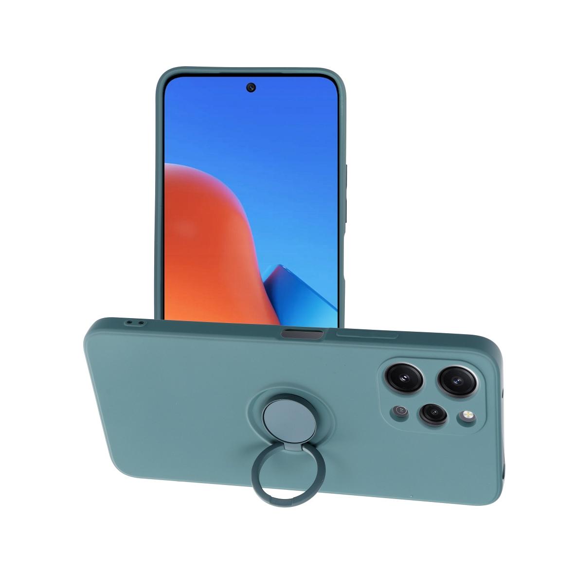 Futerał SILICONE RING do XIAOMI Redmi 12 4G  zielony