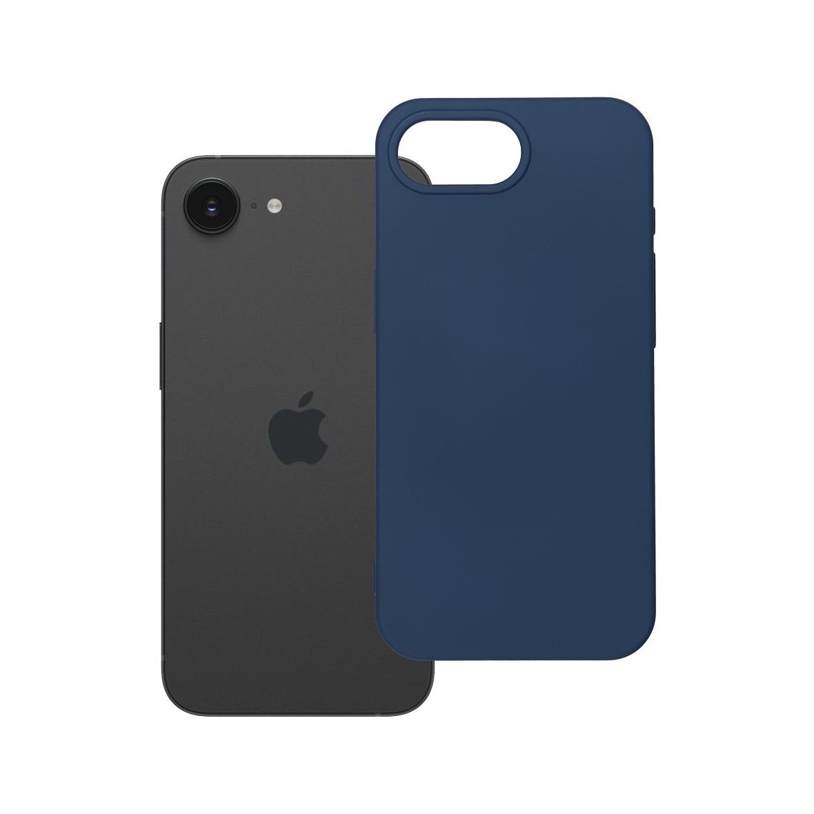 Futerał do iPhone 16e (SE 4 2025) / 17e Silicone niebieski