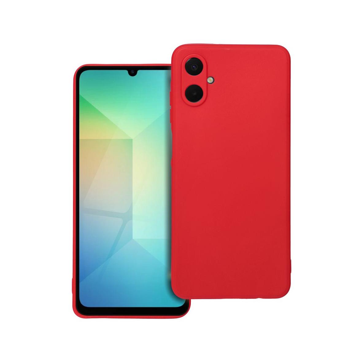 Futerał do Samsung A06 5G Soft czerwony