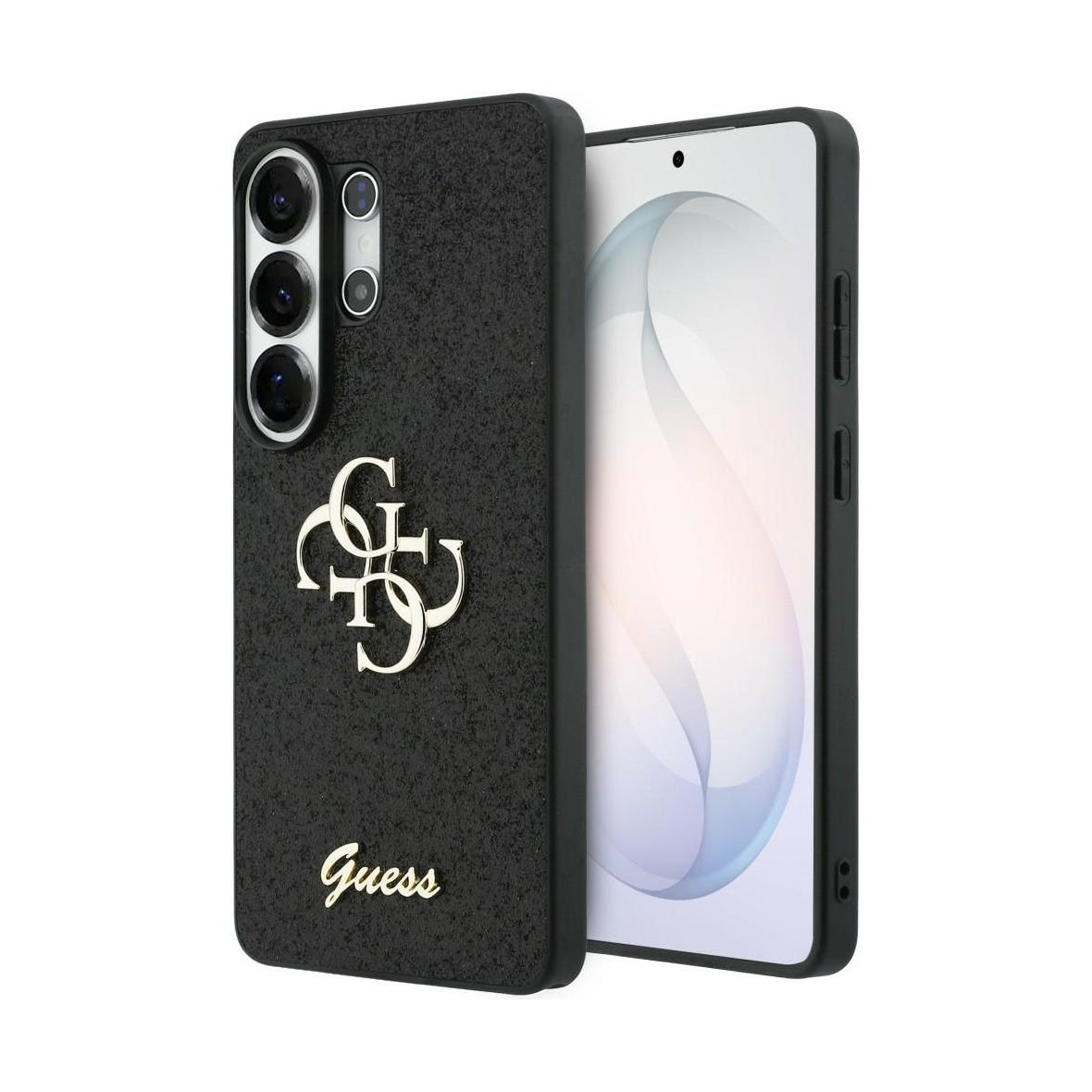 GUESS futerał do SAMSUNG S26 Ultra GUHCS26LHG4SGK (Fixed Glitter 4G Big Metal Logo) czarny