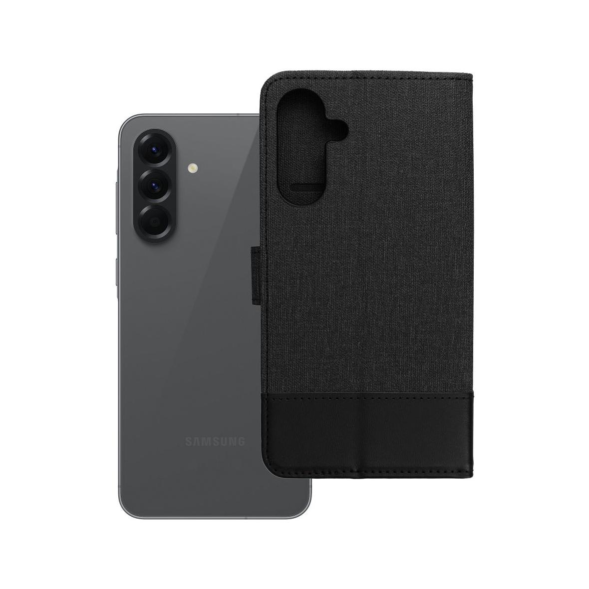 Etui z klapką na Samsung A56 5G Gomma Book czarne
