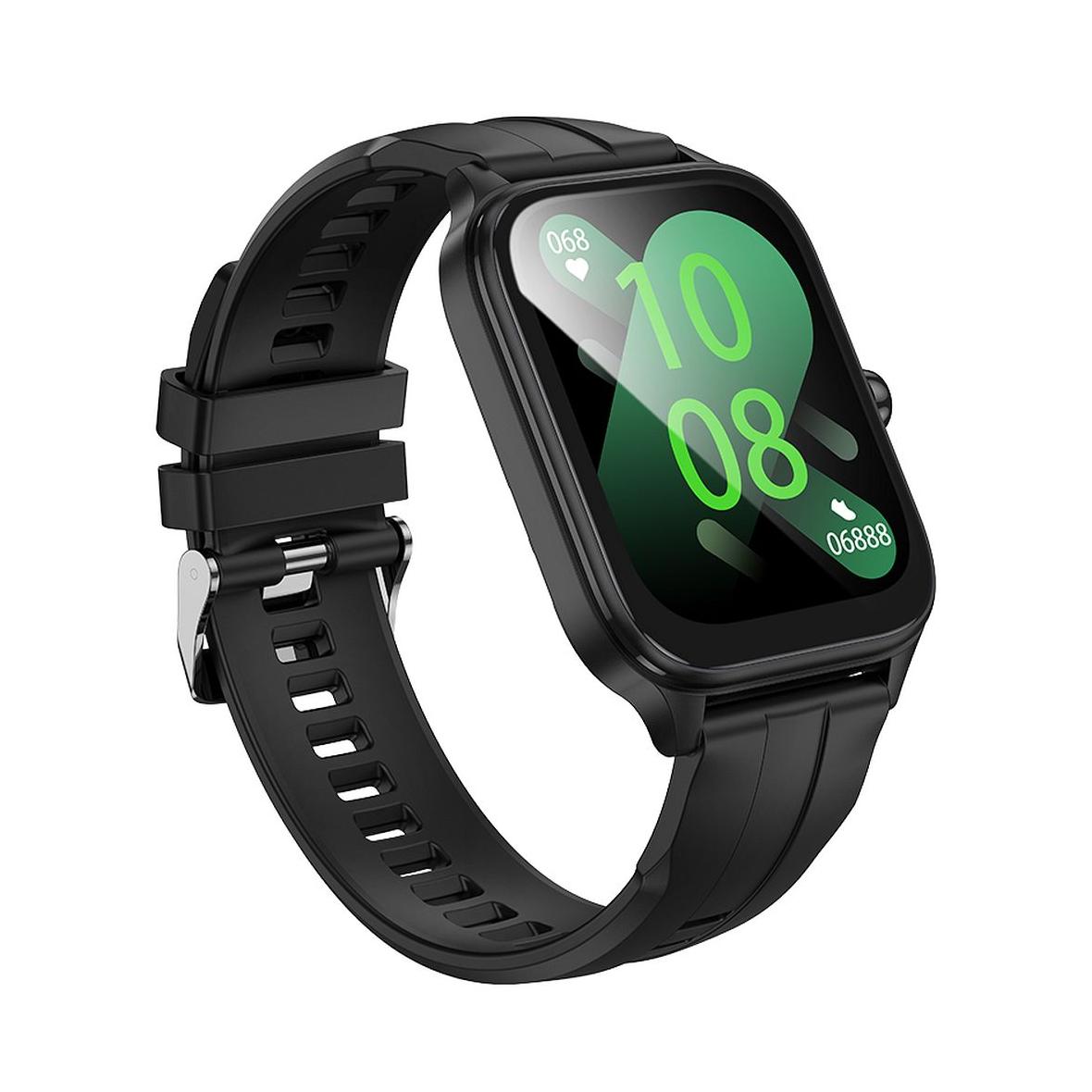 Smartwatch Hoco 1,95" TFT IPX4 z funkcją rozmowy Y27 czarny