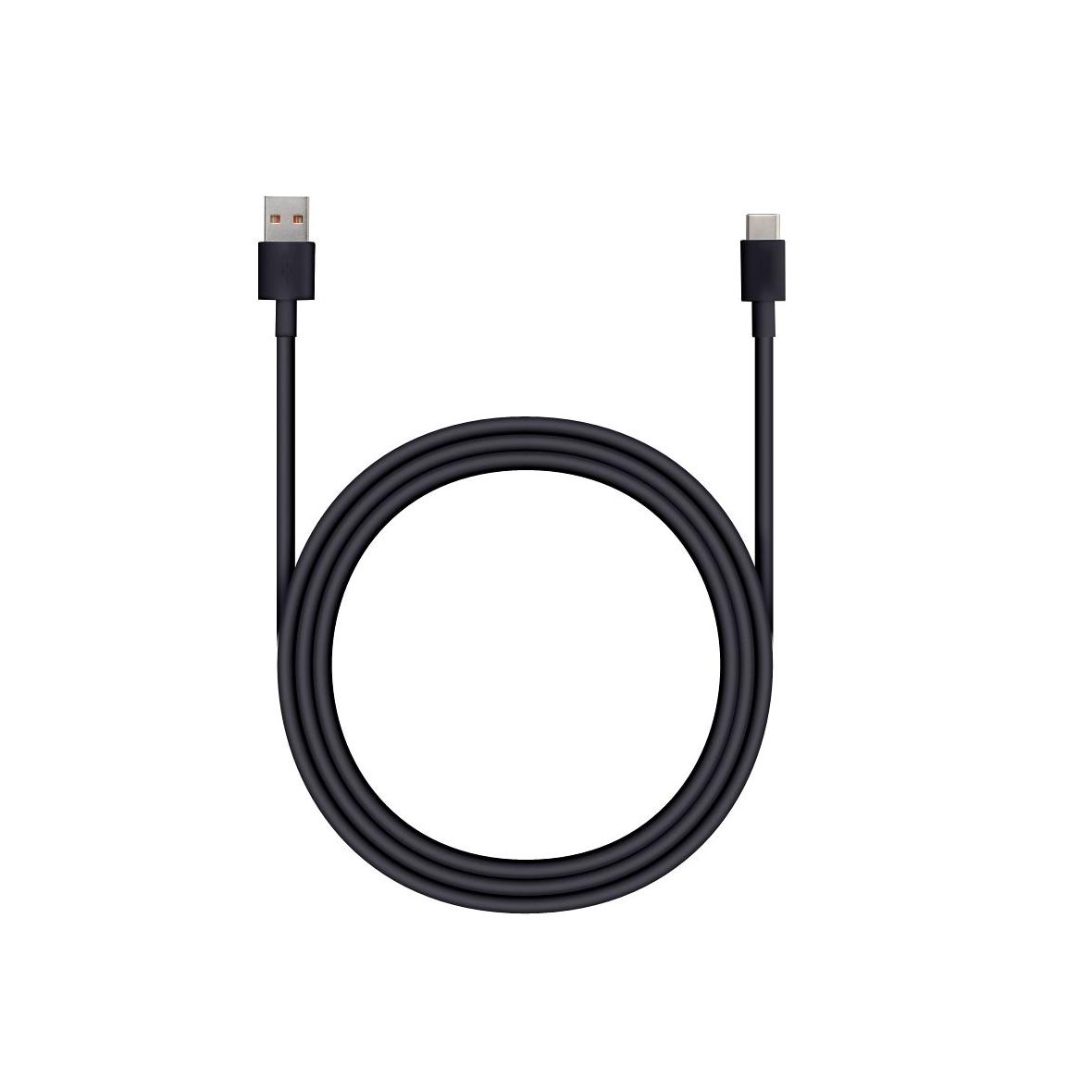 Kabel USB A do Typ C 3.0 2A HD2 1 m czarny