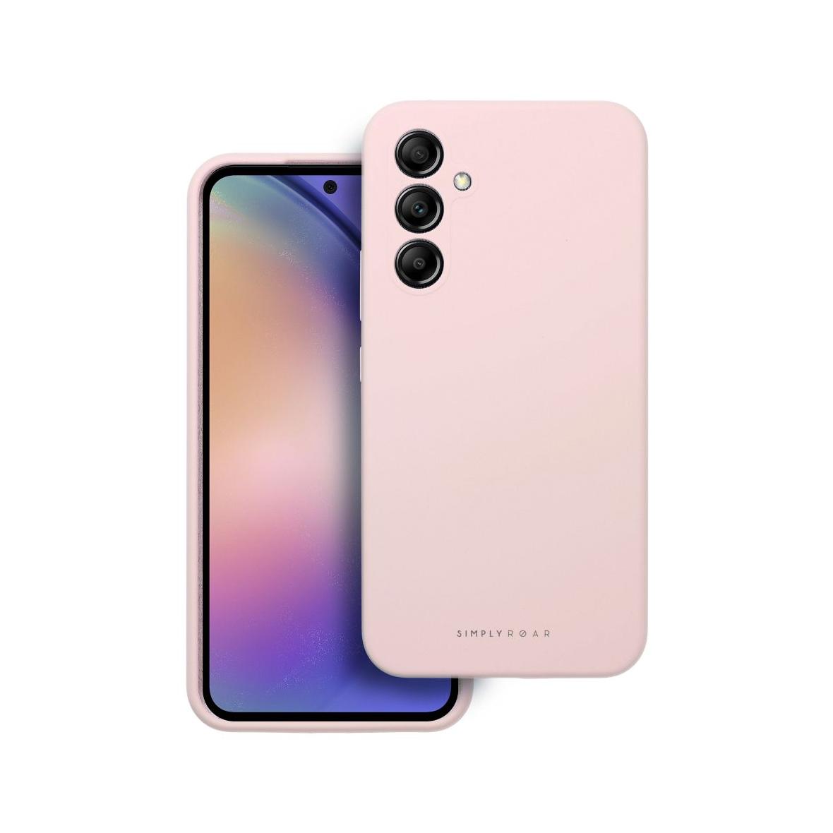 ROAR futerał CLOUD SKIN do SAMSUNG A54 5G Jasnoróżowy