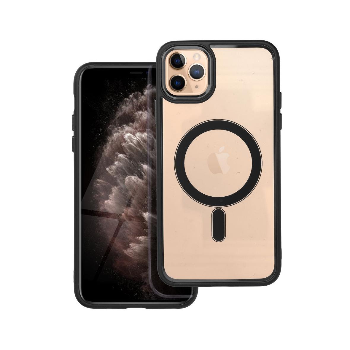 Futerał do iPhone 11 PRO MAX Color Edge Mag Cover zgodny z MagSafe czarny