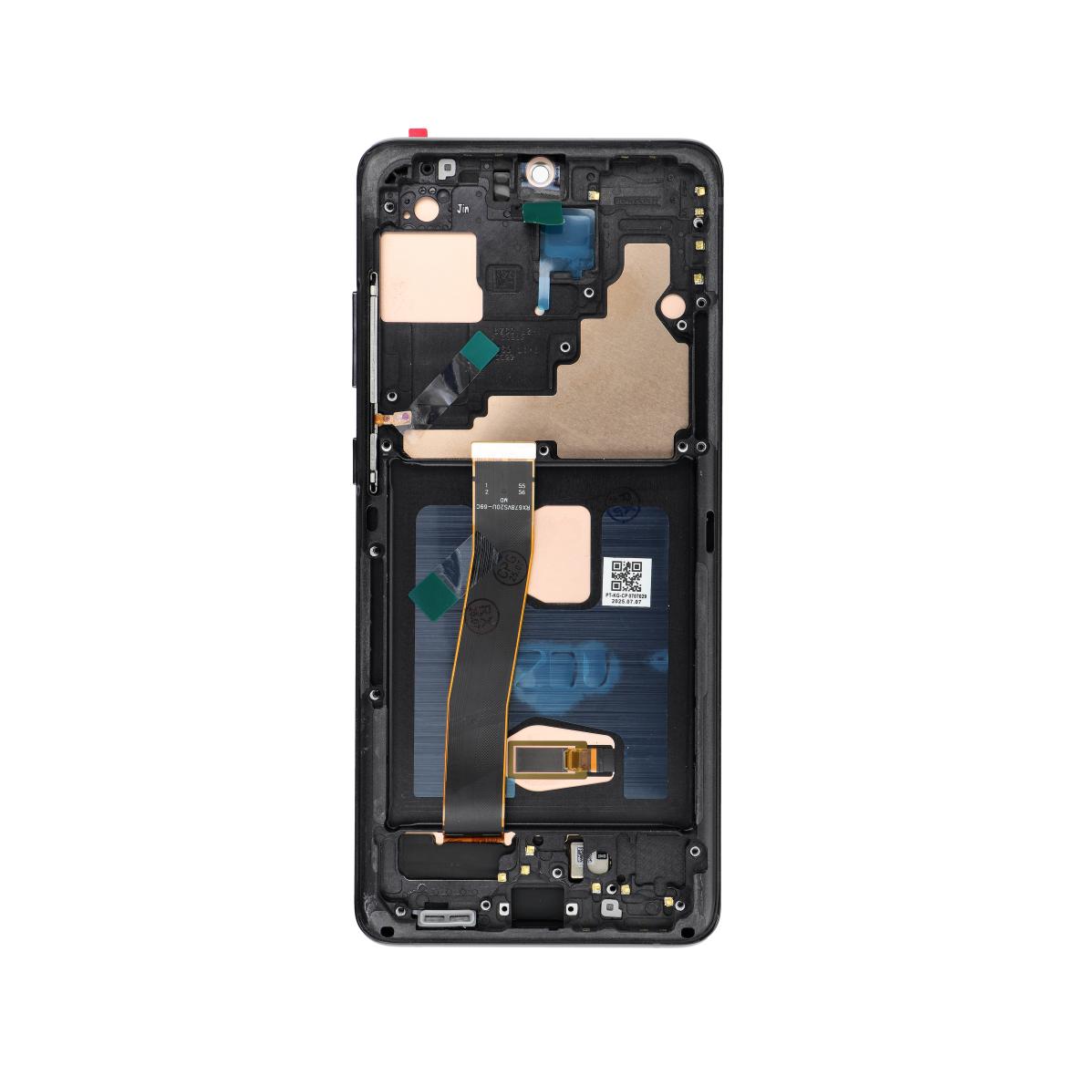 Wyświetlacz LCD do SAMSUNG S20 Ultra Black SOFT OLED z ramka