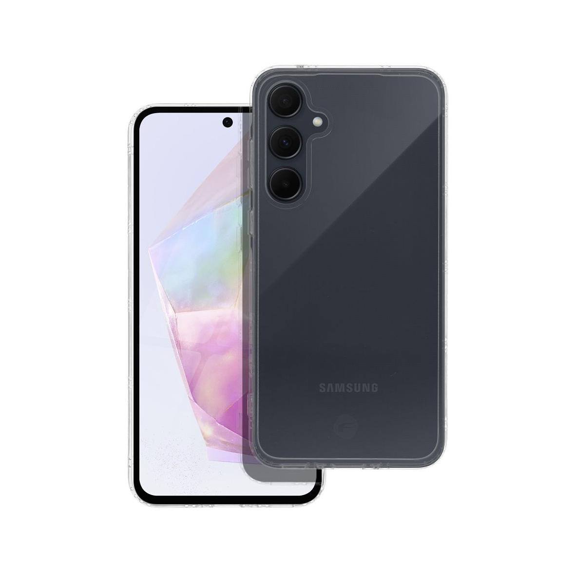 Etui na Samsung A35 Forcell F-Protect Long Lasting transparentne