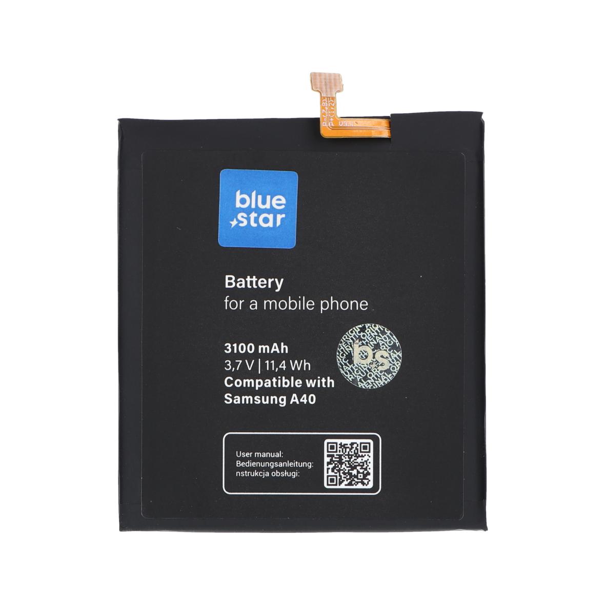 Bateria do Samsung A40 3100 mAh Blue Star Premium