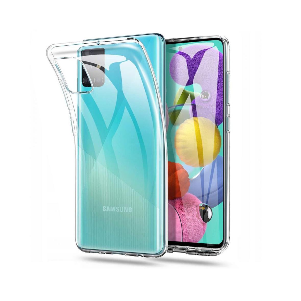 Futerał do Samsung M51 Back Case Ultra Slim 0,5mm transparentny